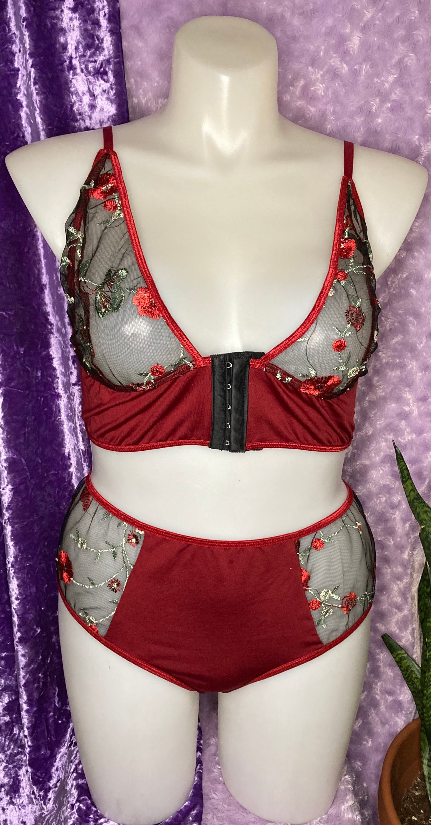 Bouquet Bra Set