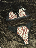 Cheetah Bra Set